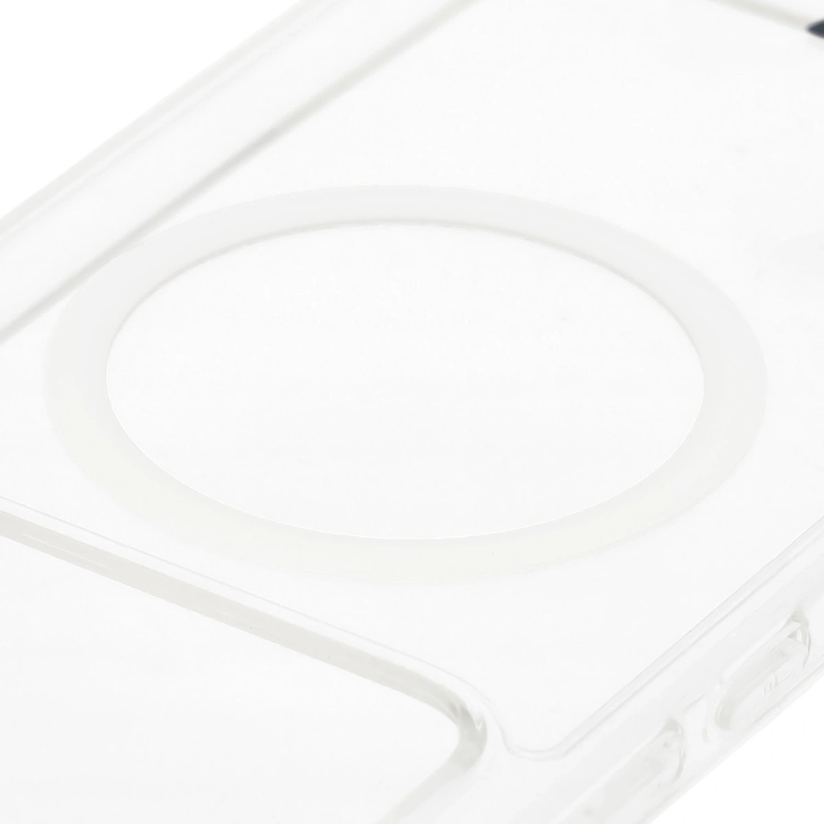 Pierścień magnetyczny w etui Bizon Case CrystalO do Xiaomi POCO F8 Pro
